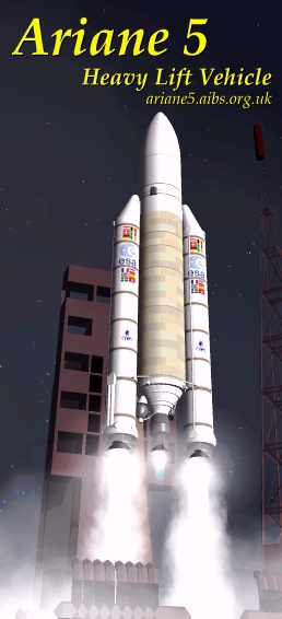Ariane 5 blasts off from Kourou